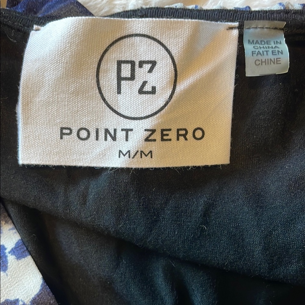 Point Zero Navy and White Sleeveless Maxi Dress, size medium - Picture 7 of 15